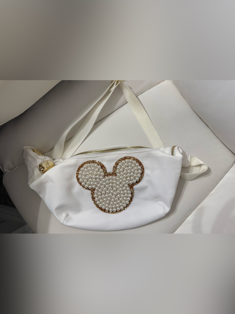 Stoney clover lane Classic Jumbo Fanny Pack-beige